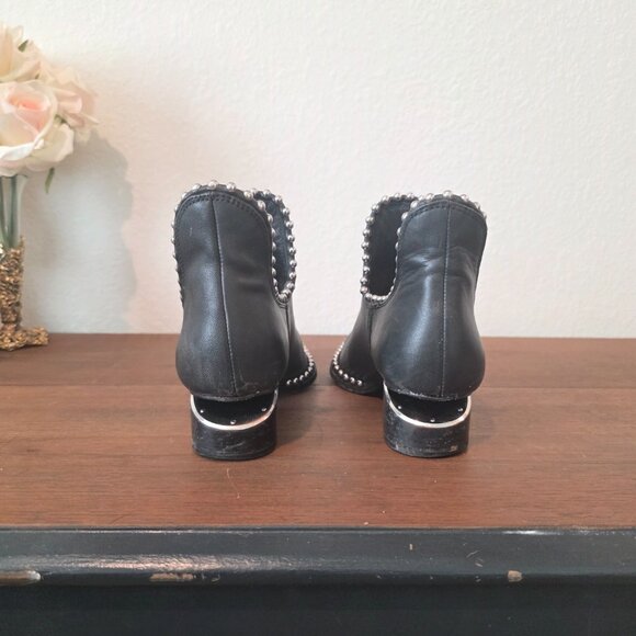 Alexander Wang Women's Kori Studded Cutout Booties Size 38 (US 7.5) - Picture 6 of 10